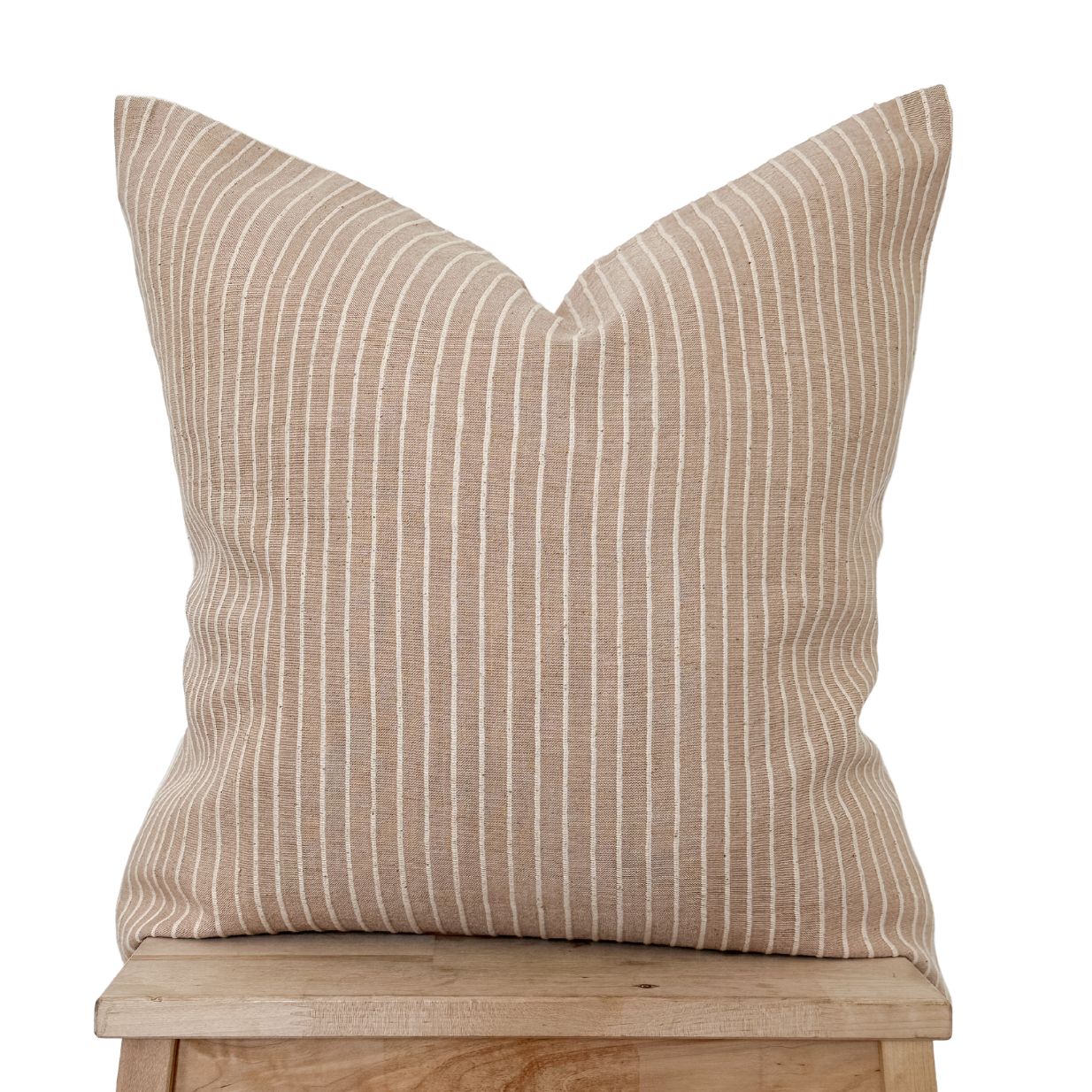 Blush Cotton Woven Pillow Cover